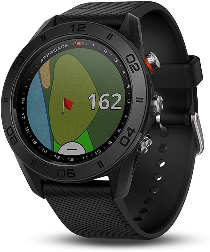 Garmin Approach S60, Premium GPS Golf Watch with Touchscreen Display